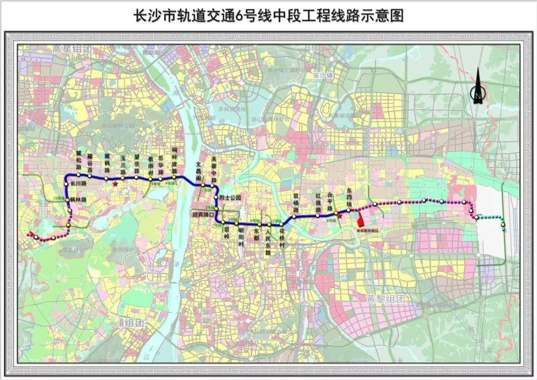 长沙地铁最新线路图与一段温馨的旅程